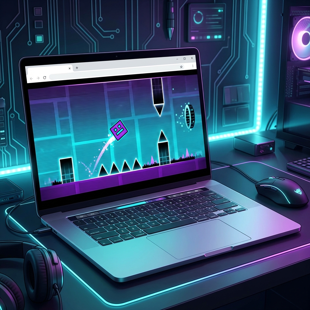 Play Geometry Dash Online